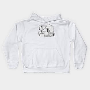 Sewing Machine Kids Hoodie